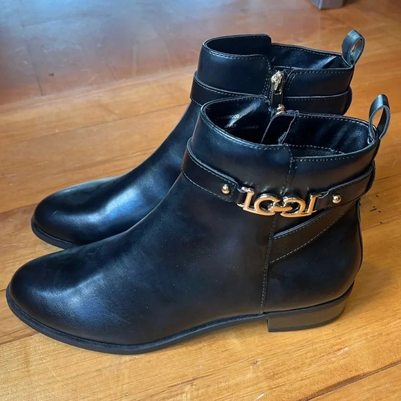 Liz Claiborne Shoes - Liz Claiborne Ringwood Ankle Boots Black Women’s Size 8.5 NIB